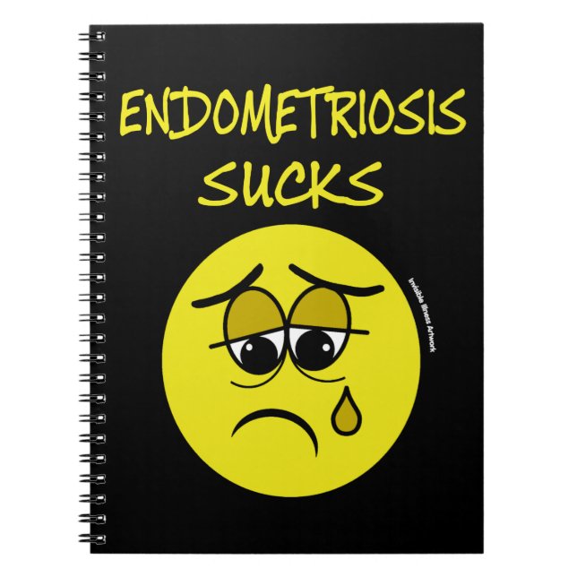 Caderno Espiral SUCKS... Endometriose (Frente)