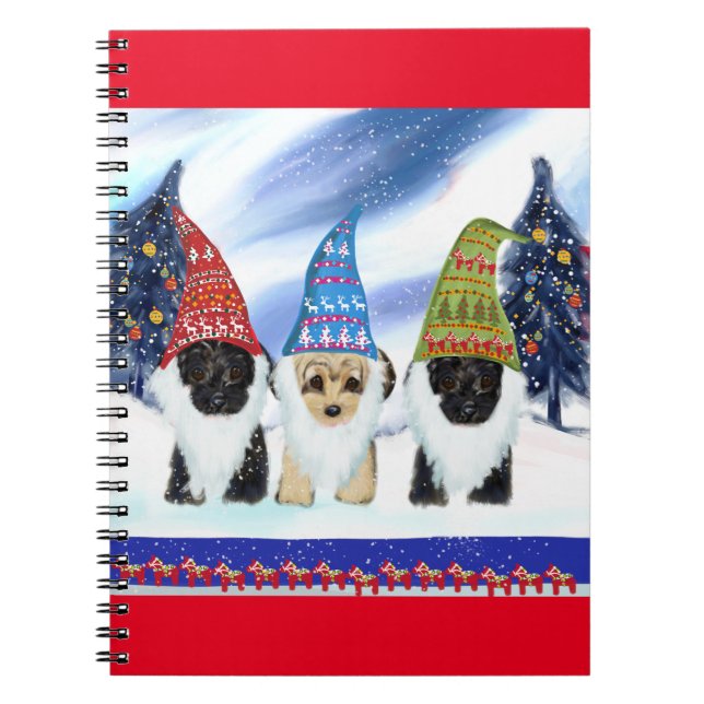 Caderno Espiral Suecia Yorkie Poo (Frente)