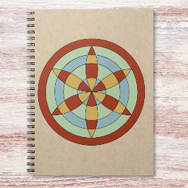 Caderno Espiral Suffolk Hexafoil (Daisy Wheel)