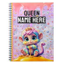 Caderno Espiral Sugarfluff Queen Spiral Photo Notebook