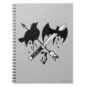 Caderno Espiral Suicide Squad   Joker Symbol