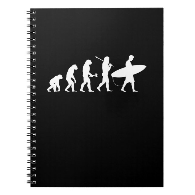 Caderno Espiral Sulfing Lover| Surfing Evolutition (Frente)