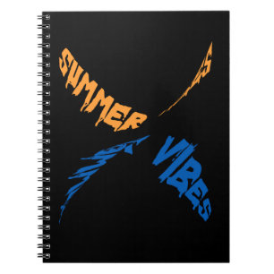 Caderno Espiral Summer Vibes: Sol, Divertimento e Bons Tempos