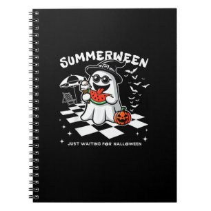 Caderno Espiral Summerwin Spooky Halloween Summer Vibes Pumpkin G