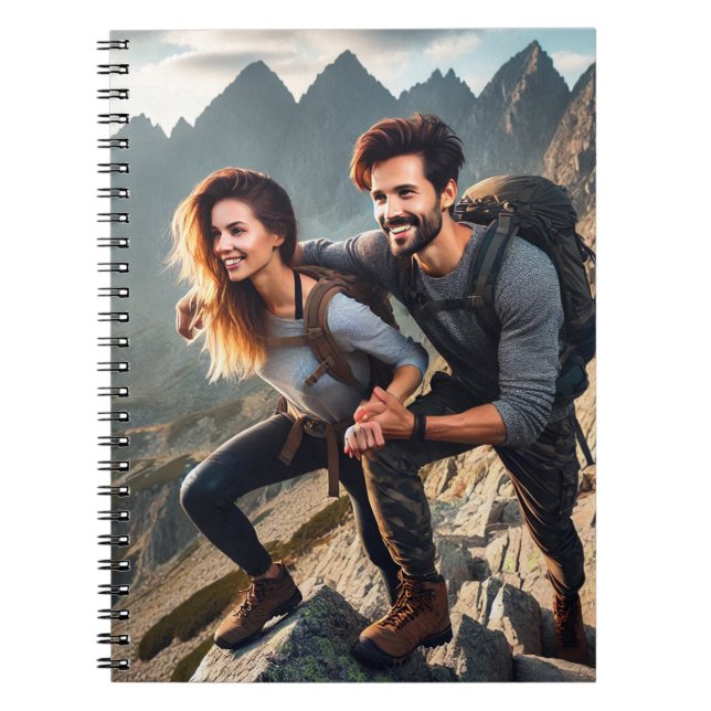 Caderno Espiral Summit Love - Notebook Adventure e Romance (Frente)