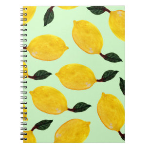 Caderno Espiral Sumo Lemon Blueberry: Patte Sem Costura