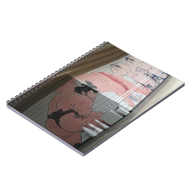 Caderno Espiral Sumo Mural Wall Art (Left Side)