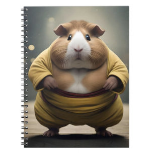 Caderno Espiral "Sumo Squeakdown: O poderoso caçador de porcos da