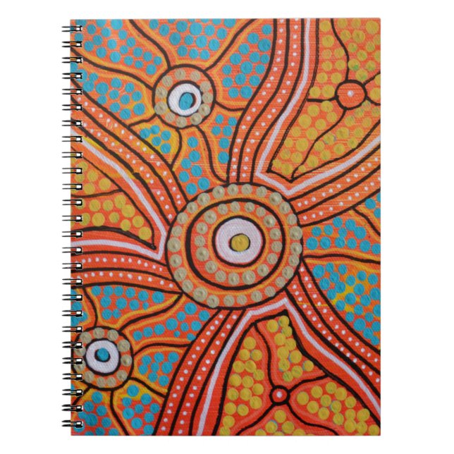 Caderno Espiral Sun Corroboree (Frente)