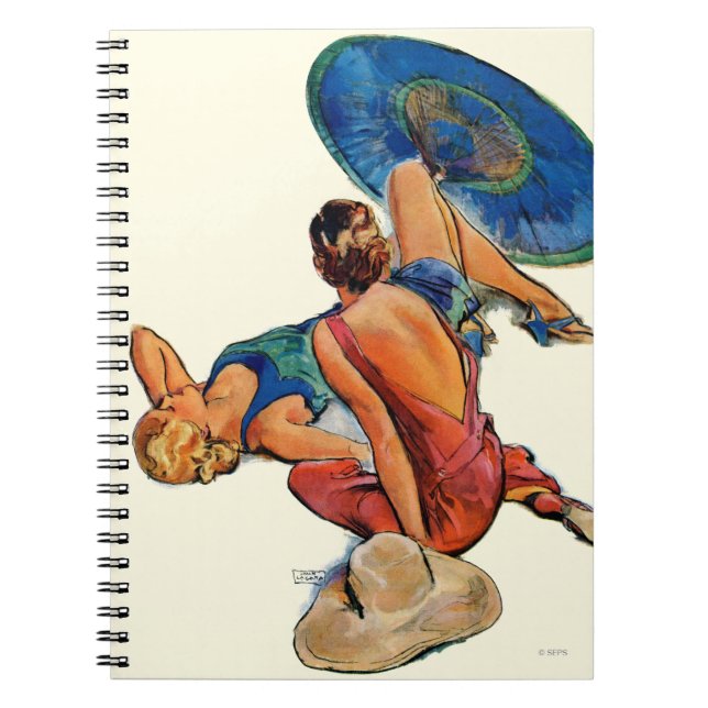 Caderno Espiral Sunbathers (Frente)