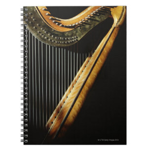 Caderno Espiral Sunlit Harp