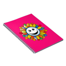 Caderno Espiral Sunny Ray Flower