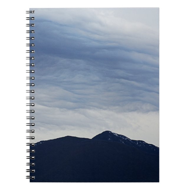 Caderno Espiral Sunset Azul (Frente)