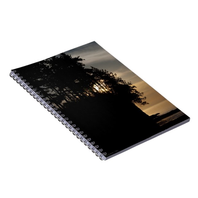 Caderno Espiral Sunset Bluff (Lado Direito)