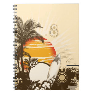 Caderno Espiral Sunset - Notebook