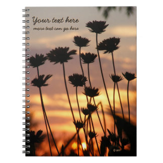 Caderno Espiral Sunset Wildflower Notebook