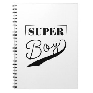 Caderno Espiral Super Boy