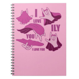 Caderno Espiral Super-herói ILY - Design ASL