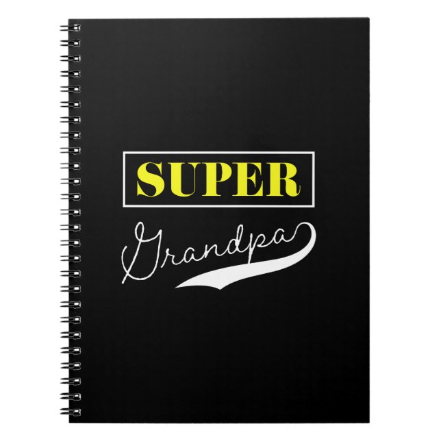 Caderno Espiral Super Vovô (Frente)