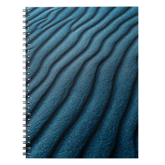 Caderno Espiral superfície da cinza (Frente)
