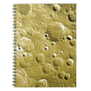 Caderno Espiral Superfície da lua