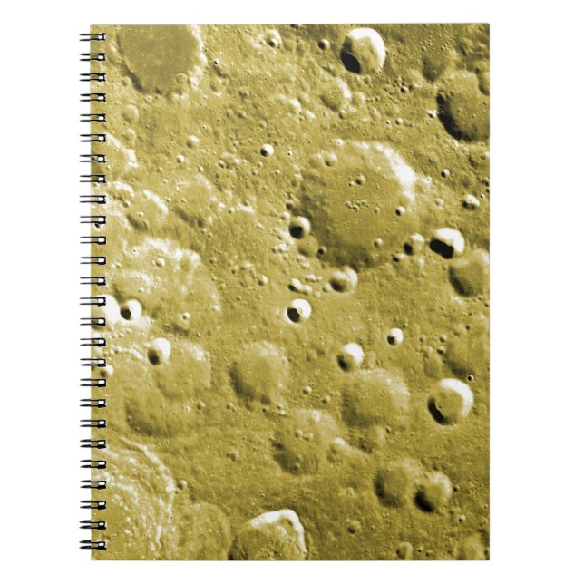 Caderno Espiral Superfície da lua (Frente)