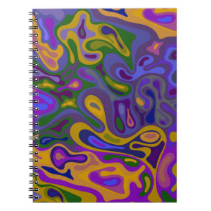Caderno Espiral Superfície líquida 11