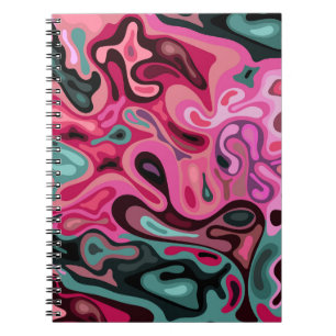 Caderno Espiral Superfície líquida 5