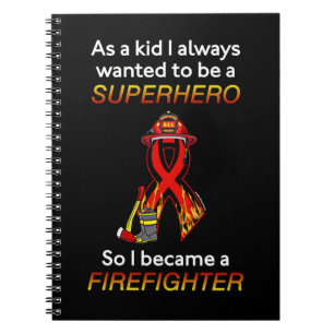 Caderno Espiral SUPERHERO...Firefighter