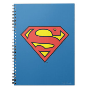 Caderno Espiral Superman S-Shield   Logotipo Superman