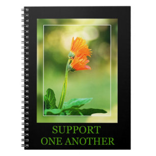 Caderno Espiral Suporte um ao outro