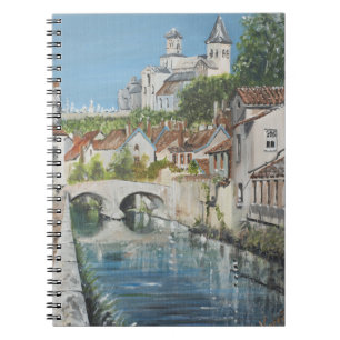 Caderno Espiral Sur Seine France de Chattillons. 2007