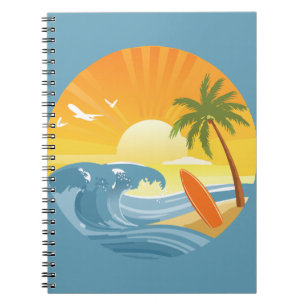 Caderno Espiral Surf!