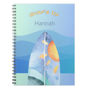 Caderno Espiral Surf Divertido