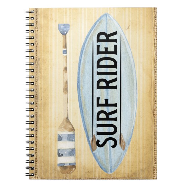 Caderno Espiral Surf Rider (Frente)