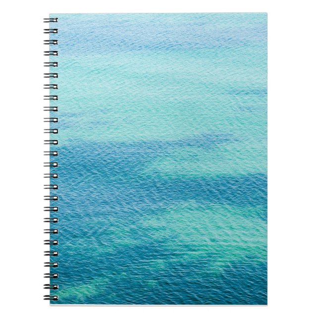 Caderno Espiral Surface sea water (Frente)