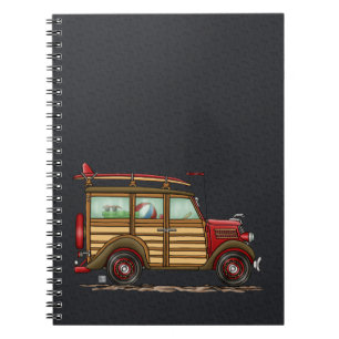Caderno Espiral Surfar bonito arborizado