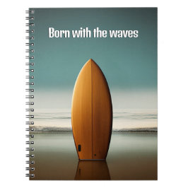Caderno Espiral Surfboard Direita Com Cotação De Sobrescagem