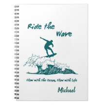 "Surfe na Onda" Gráfico Inspirador de Surfe