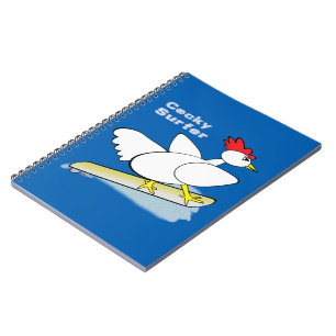Caderno Espiral Surfista Cocky