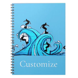 Caderno Espiral Surge em todos os lugares Thunder_Cove