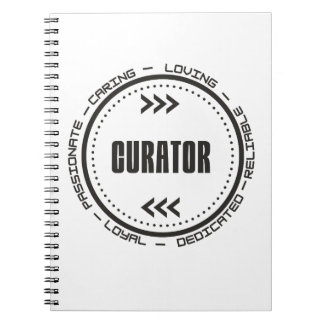 Caderno Espiral Surpreendente Curador