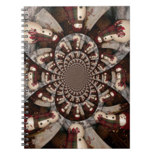 Caderno Espiral Surpreendente Snowman