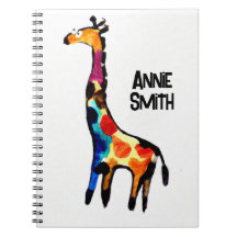 Surpresa, girafa ingênua! Nome editável