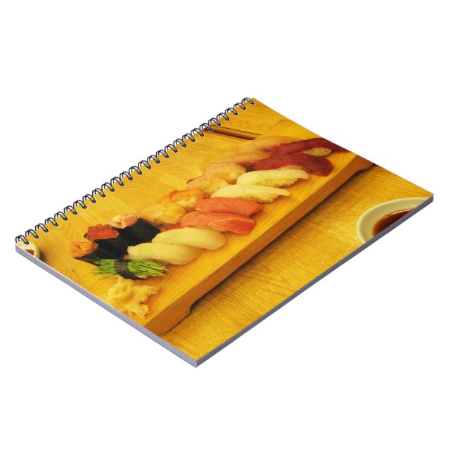 Caderno Espiral Sushi 寿 司 (Left Side)