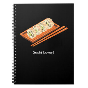 Caderno Espiral Sushi Lover