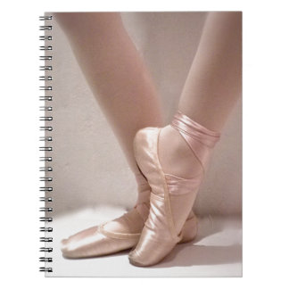 Caderno Espiral Suspiras de Balé rosa