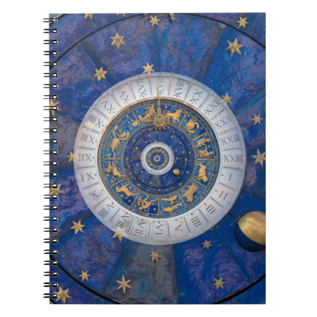 Caderno Espiral Sussuros do Cosmos: Mysticismo, Astrologia, Corda (Frente)
