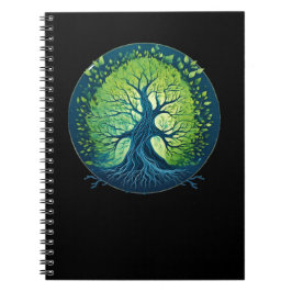 Caderno Espiral Sussuros do Vento: A Essência da Árvore