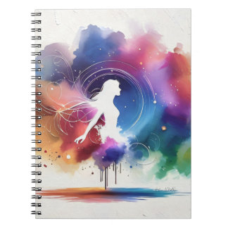 Caderno Espiral Sussurros de uma Alma Arco-Íris